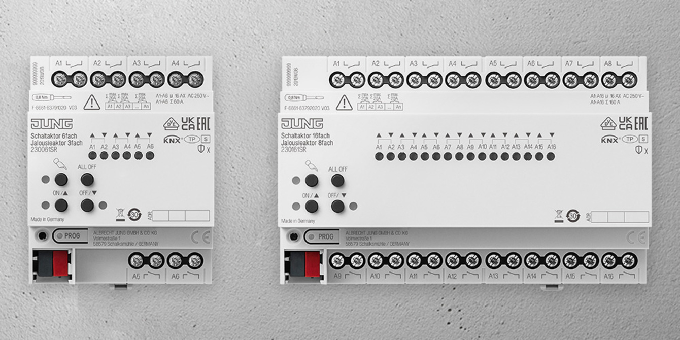 KNX Schalt- und Jalousieaktoren bei elektro-krieg in Meiningen